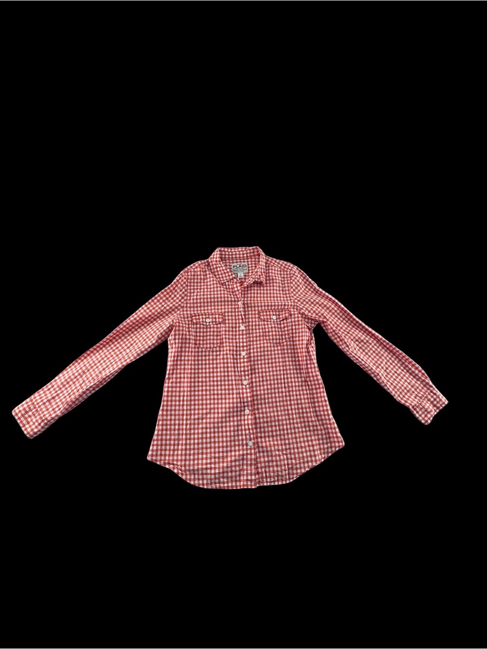 Old Navy Red Gingham Button-Down Shirt